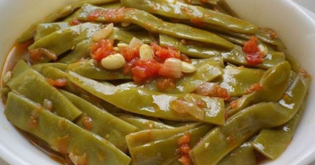 Zeytinyağlı Taze Fasulye