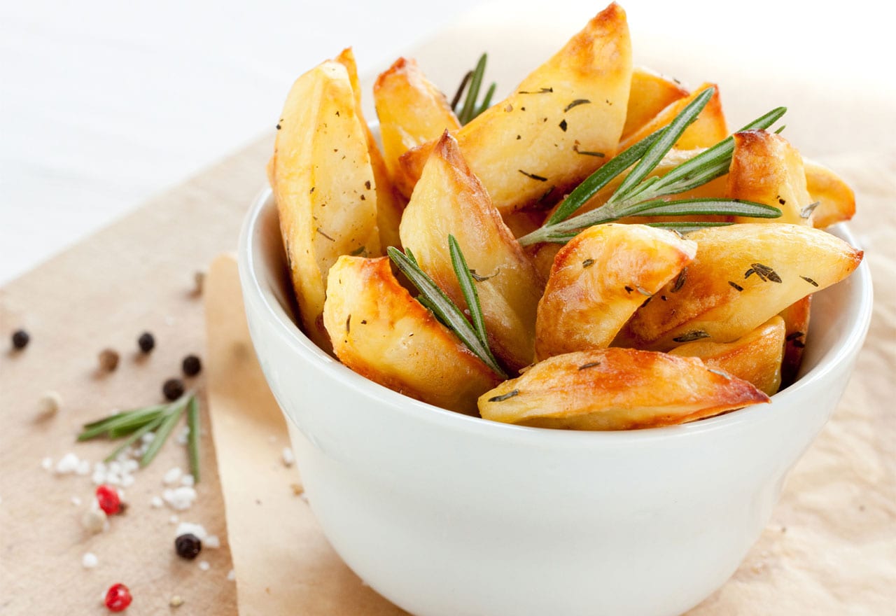 Fırında Elma Dilim Patates